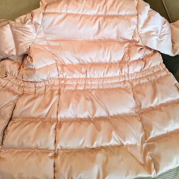 SMALL: 6/7 Gap Down Puffer Jacket pink champagne - Picture 7 of 7